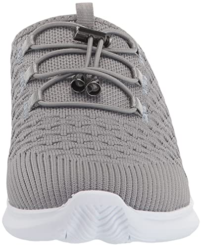 Propét Womens Travelbound Slide Sneaker, Grey, 8.5 XX-Wide US