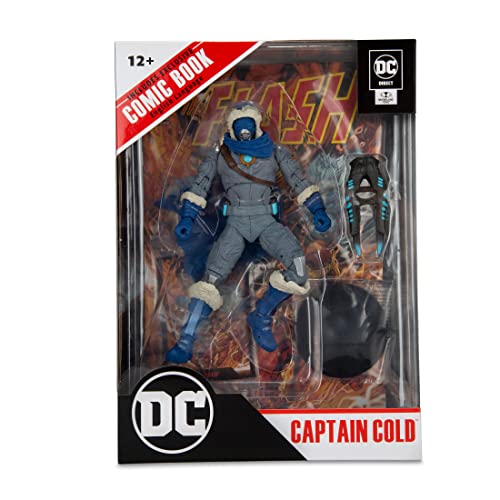 McFarlane Toys - DC Direct 7IN Figure with Comic - The Flash WV2 - Captain Cold