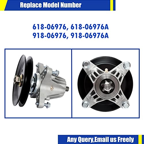 SCBHWJ 618-06976A 918-06976 Deck Spindle Assembly Compatible with MTD t 42 inch XT1-LT42 XT2-LX42 CYT4220 Mower