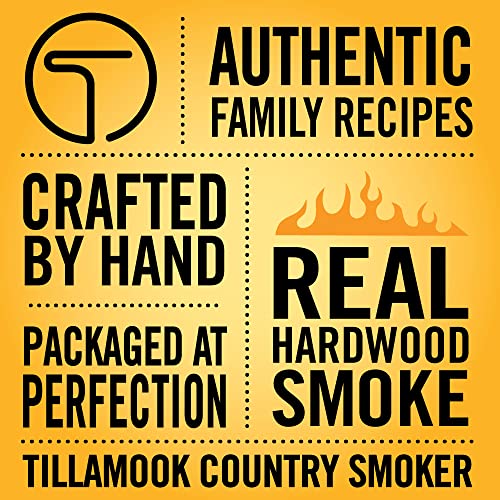 Tillamook Country Smoker Real Hardwood Smoked Beef Jerky, Spicy & Sweet, 2.5 Ounce