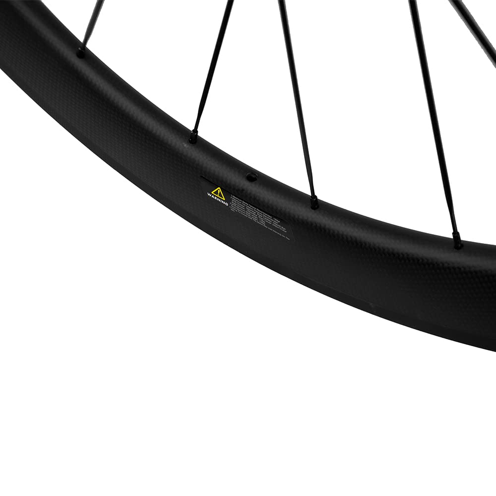 Sunrise Bike Carbon Wheels 60mm Depth 25mm Width Clincher Wheelset 700c Road Cycling Rim