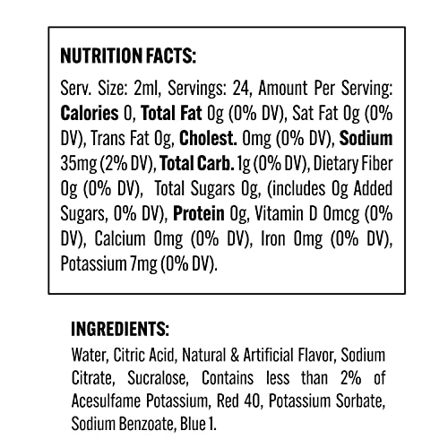 Crush, Summer Variety, Liquid Water Enhancer – New, Better Taste! (4 Bottles, Makes 96 Flavored Water Drinks) – Sugar Free, Zero Calorie