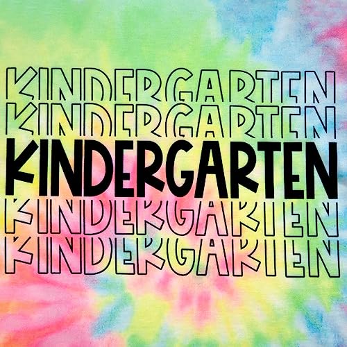 Teacher Tie Dye Shirts Women Kindergarten Tee Preschool Teacher T-Shirt Teach Love Inspire T-Shirt Teacher Life Top Black