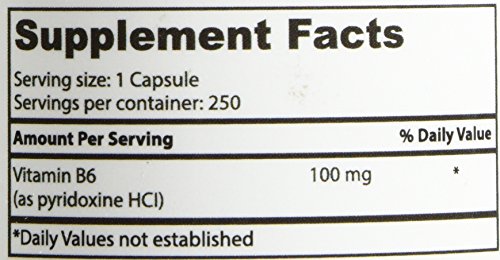 Superior Labs — Best Vitamin B6 Dietary Supplement — 50 mg Dosage,120 Vegetable Capsules —Supports Immune System Health — Healthy Brain Function — Cardiovascular Health Support