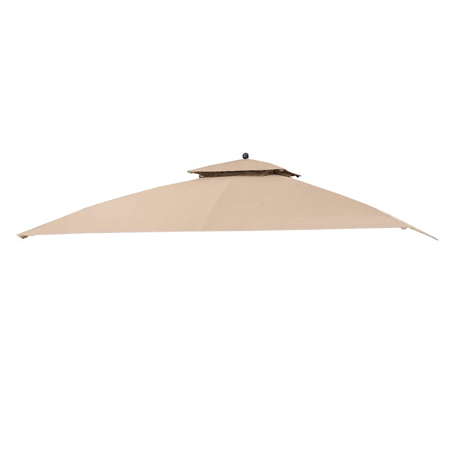 Garden Winds Replacement Canopy Top Cover for Oakmont Gazebo - 350 - Beige - Model L-GZ1188PST-A
