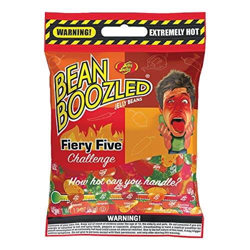 Jelly Belly BeanBoozled Fiery Five Bag - 1.9 oz - Genuine, Official, Straight from the Source