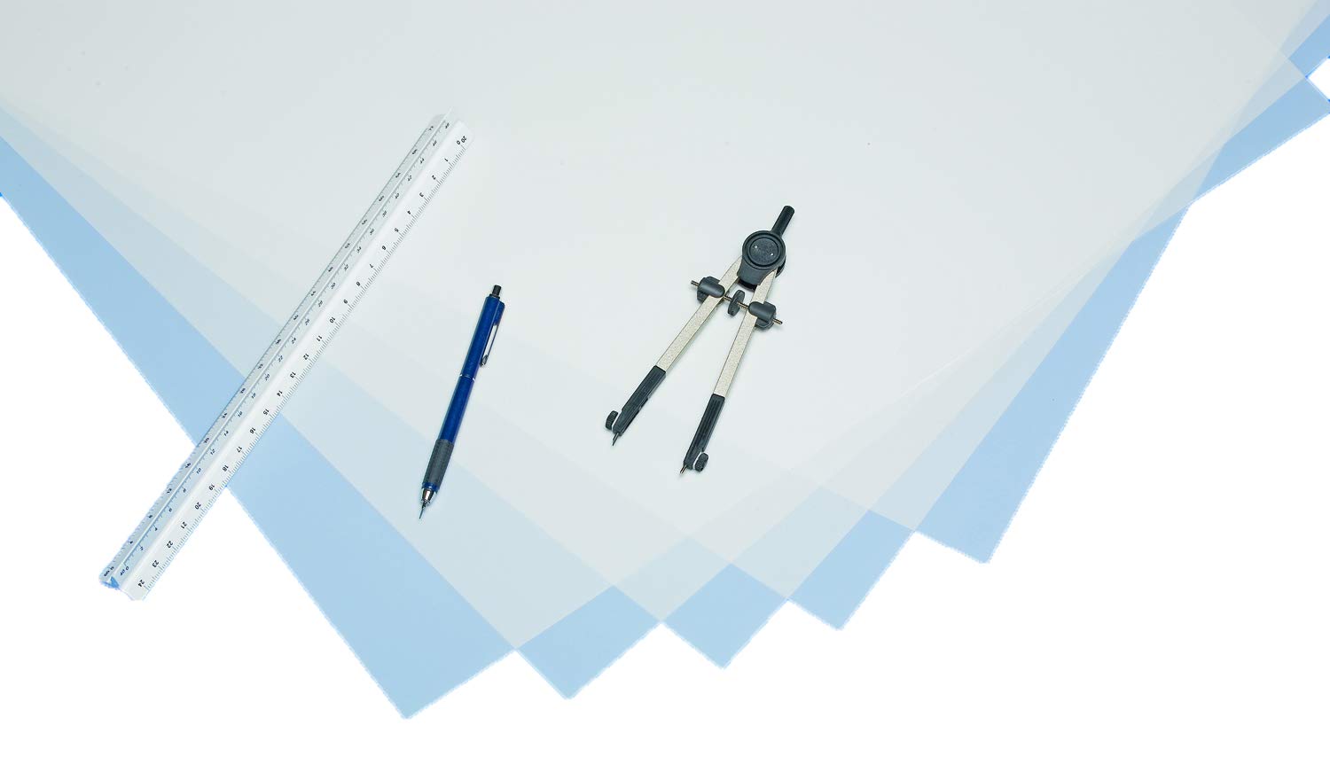 ALVIN, Alva-Flex Anti-Static Polyester Drafting Film, Single Matte Finish, Translucent, for Pencil and Ink Applications, Won't Tear, Cut, or Stain, Excellent Erasability - 25 Sheet Pack - 18" x 24"