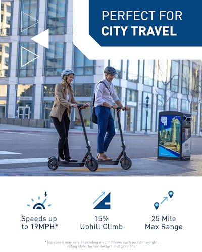 Hiboy KS4 Pro (Hiboy S2 Pro Updated Version) Electric Scooter, 500W Motor (Max 750W), 10" Honeycomb Tires, 25 Miles Long Range 19 MPH Foldable Commuti Electric Scooter Adults with Hiboy APP