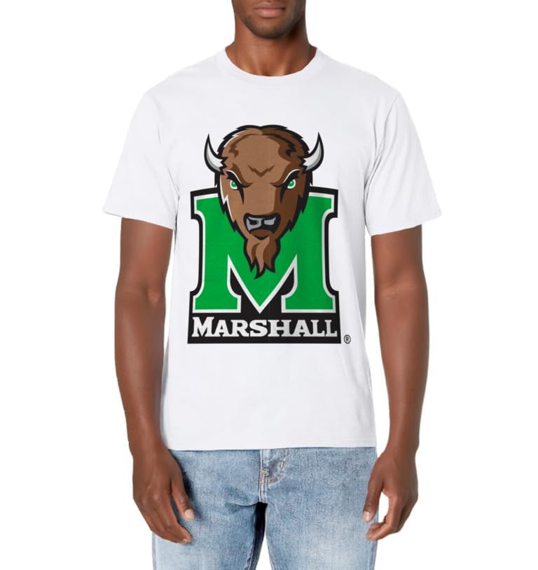 Marshall Thundering Herd Icon Logo Officially Licensed T-Shirt