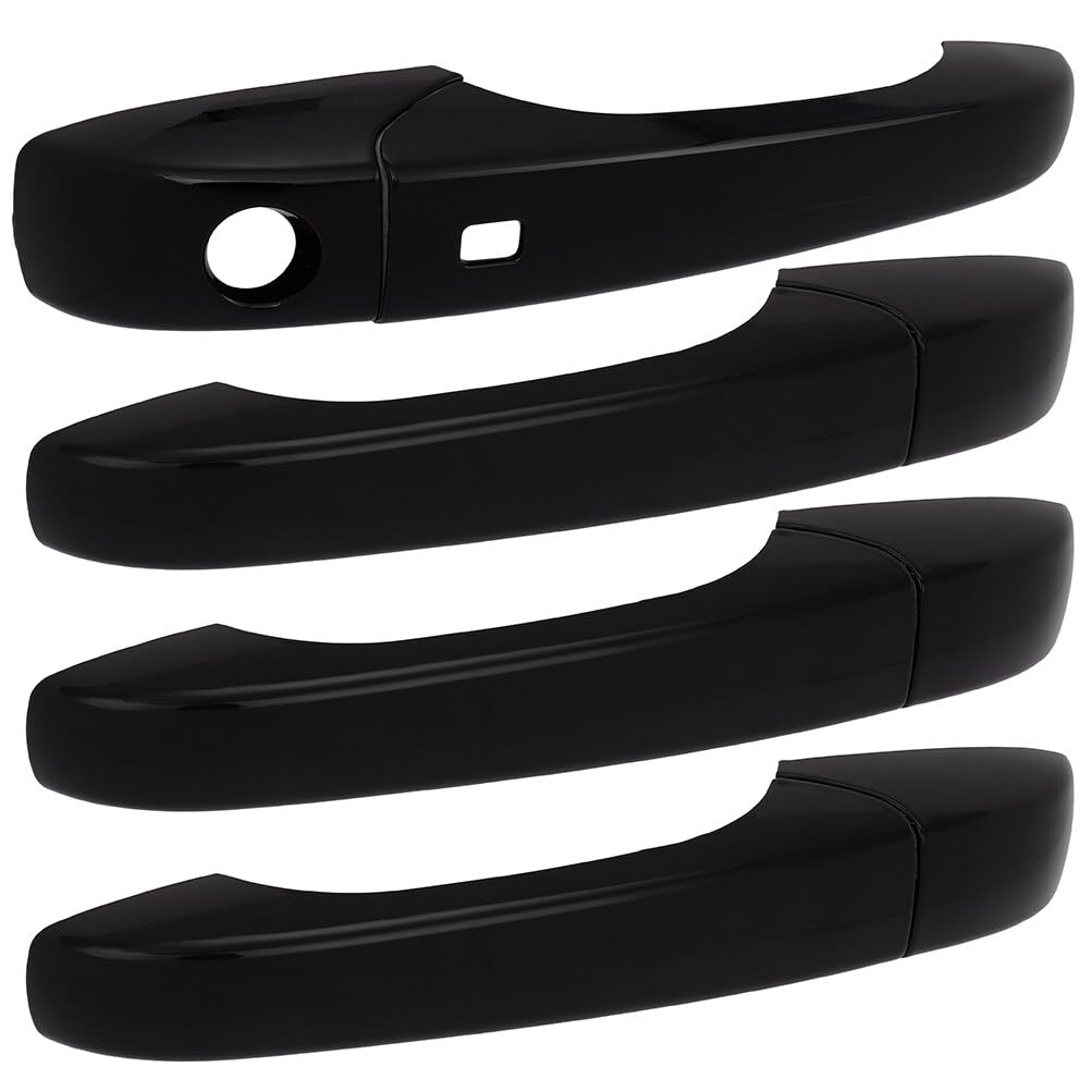 OCPTY 4PCS Door Handle Covers for Jeep Grand for Cherokee for Dodge for Durango 11-19 Driver Side & Passenger Side Door Pull Handle Covers