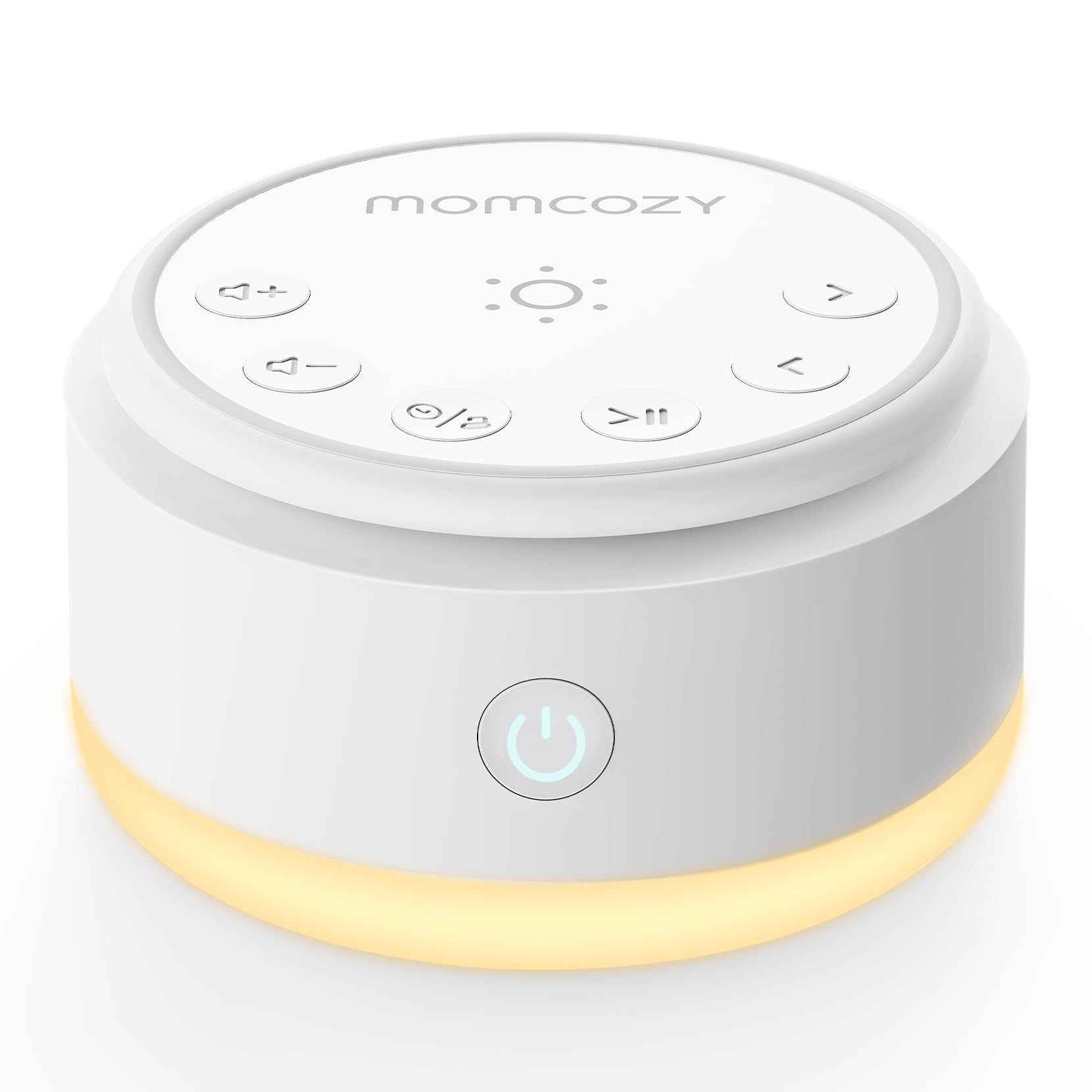 Momcozy Sound Machine for Baby-20 Soothing Sounds & Touch Warm Light Portable White Noise for Kids & Adults for Sleeping Timer and Memory | Ideal Travel Companion & Nursery Must-Have