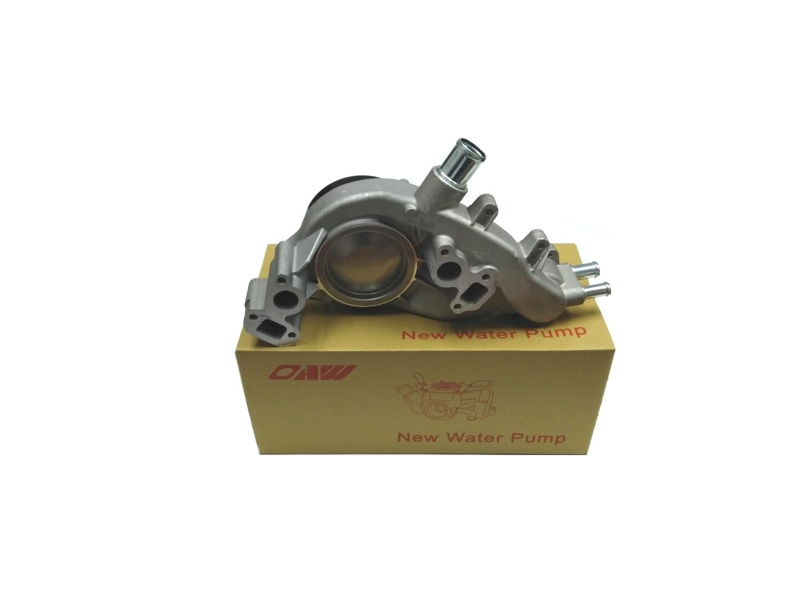 OAW G9670 Water Pump for GM 4.8L 5.3L 6.0L 6.2L (2007-2019) Buick Rainier Cadillac Escalade Chevrolet Avalanche Chevy Silverado Express Surburban Tahoe Trailblazer GMC Canyon Envoy Sierra Yukon