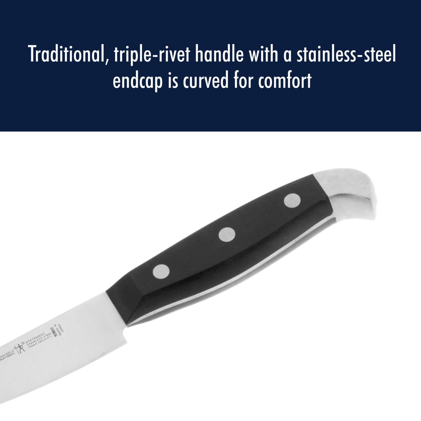 HENCKELS Statement Razor-Sharp 8-inch Bread Knife, Cake Knife, German Engineered Informed by 100+ Years of Mastery, Black