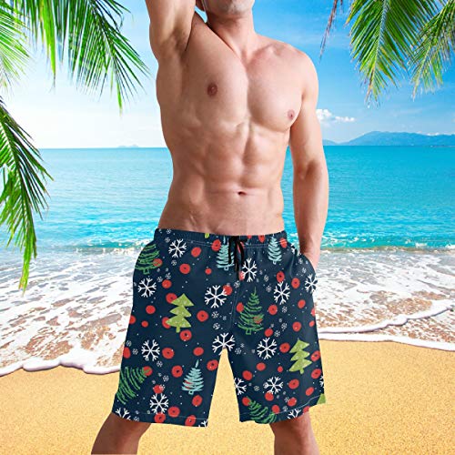 visesunny Men's Beach Short Yellow Banana Swim Trunks Sports Running Bathing Suits