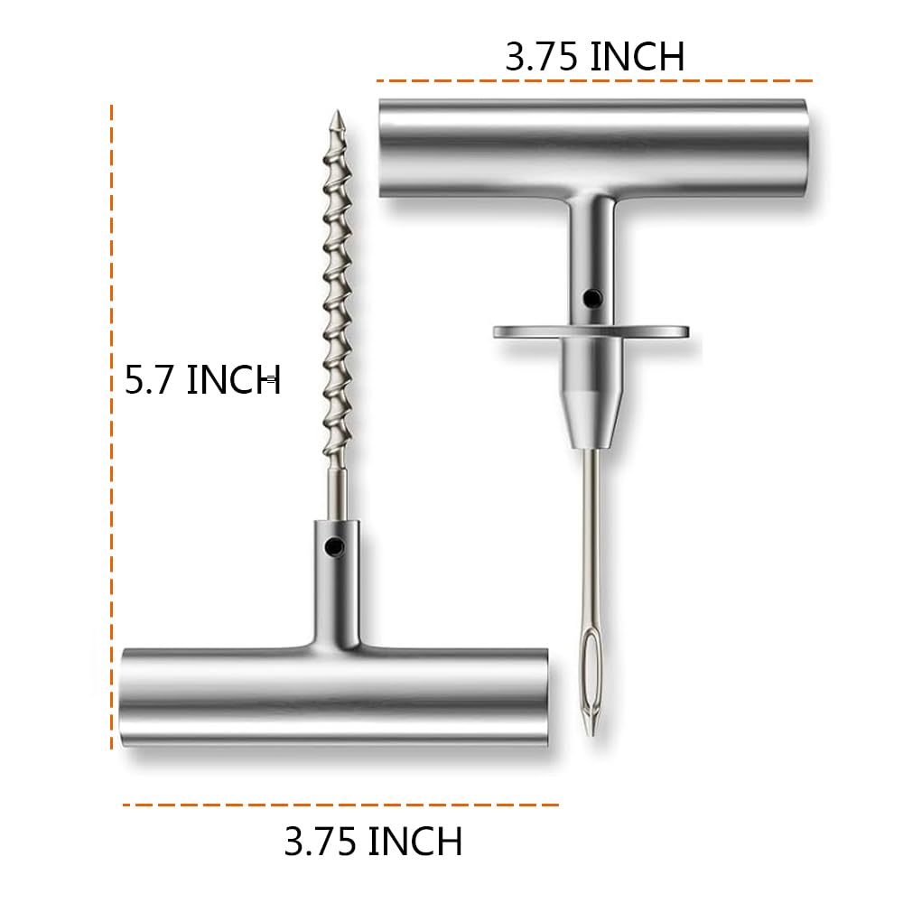 AUTOWN Flat Tire Repair Kit with Plugs 31 Pcs for Car, Motorcycle, ATV, Jeep, Truck, Tractor Flat Tire Puncture Repair