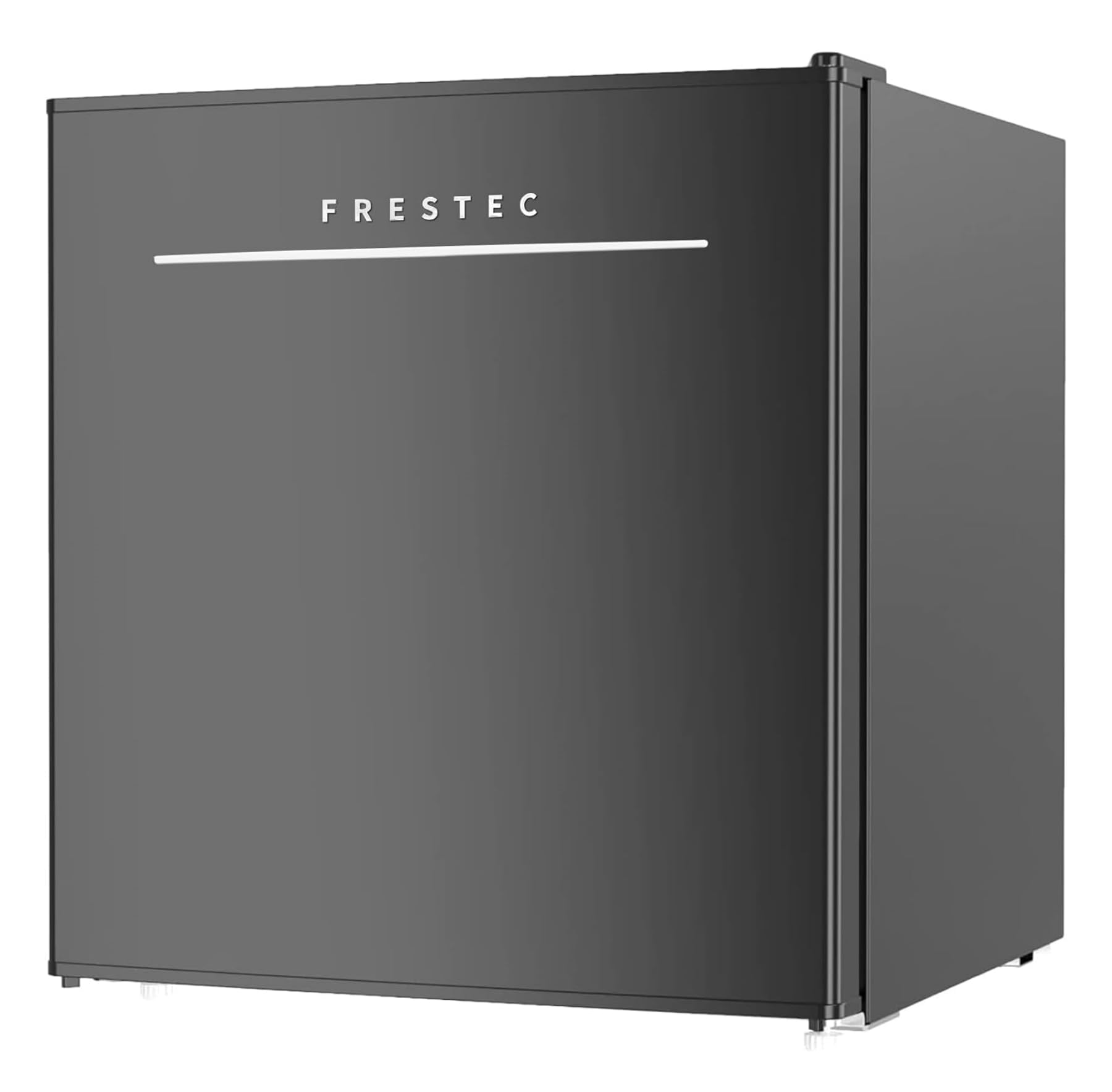 Frestec 1.7 Cu.Ft Mini Fridge with Freezer,Mini Fridge for Bedroom,Small Refrigerator,Dorm Refrigerators with Freezer,Mini Refrigerator for Office,Apartment,Dorm,Bedroom (Black)