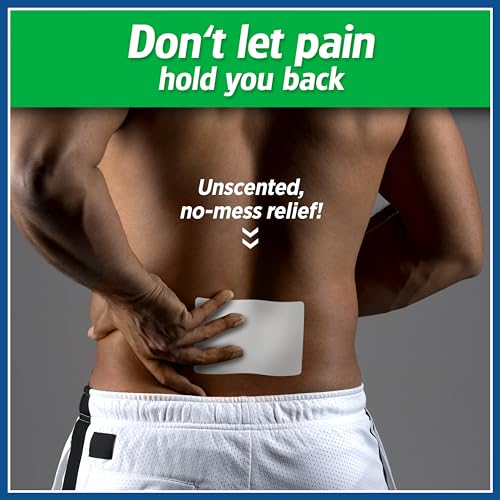 Salonpas Gel-Patch, for Back, Neck, Shoulder, Knee Pain and Muscle Soreness, 6 count