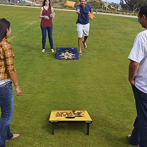 GoSports Disney Cornhole Set Regulation and Travel Size - Choose Between Mickey and Minnie and Toy Story