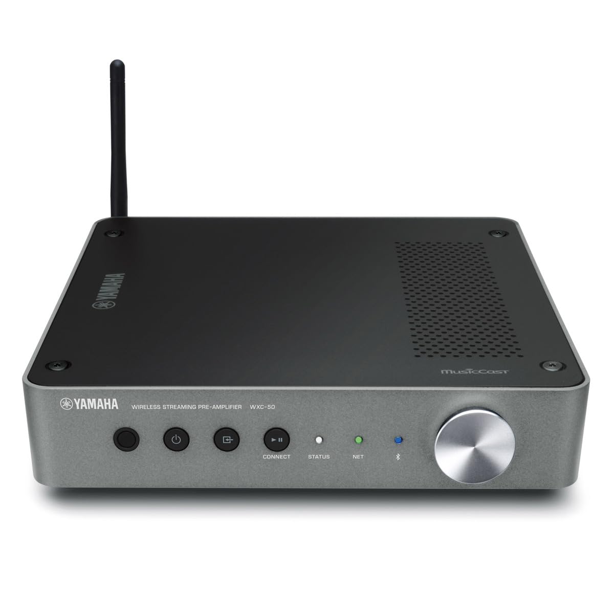 YAMAHA WXC-50 MusicCast Wireless Streaming Preamplifier (Dark Silver)