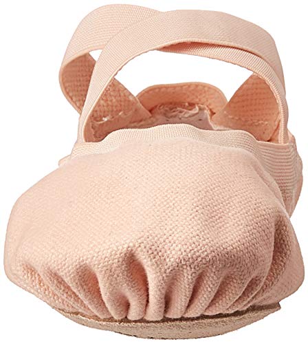 Bloch girls Girl's Pro Elastic dance shoes, Pink, 13 Wide Little Kid US