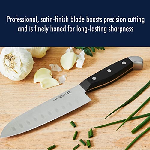 HENCKELS Statement Razor-Sharp 7-Piece White Handle Knife Set, Chef Knife, Bread Knife, German Engineered Knife Informed by over 100 Years of Mastery
