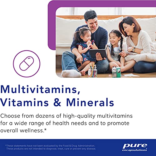 Pure Encapsulations Synergy K - with Vitamin K1, K2 & D3 - Supports Bones, Blood Vessels, Vascular Elasticity & Calcium Utilization* - includes Cholecalciferol - Gluten Free & Non-GMO - 180 Capsules