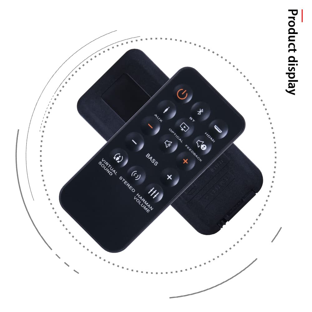 Replacement Remote Control fit for JBL Cinema Soundbar SB350 SB250 Sound Bar Remote