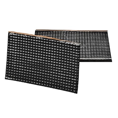 SGM Black Premium Car Sound Deadening Mat 80 mil (2mm) 10 sqft (0.92 sqm), Automotive Sound Deadener, Self Adhesive Butyl Car Sound Deadening Material, Audio Noise Insulation and Dampening Sheets