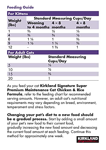 Kirkland Signature Super Premium Maintenance Cat Food