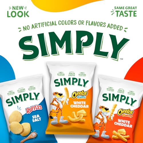Simply Cheetos Crunchy White Cheddar, 8.5 Oz