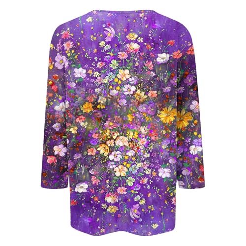 Kiosan Bést Galentines Gift,Amazon Haul Items Under 20,Floral Tops for Women,Amazon Sweatsuits for Women,Fashion Tops for Women,Bést Zip Hoodies,Amazon Pallets,3/4 Sleeve Tunic Tops for Women