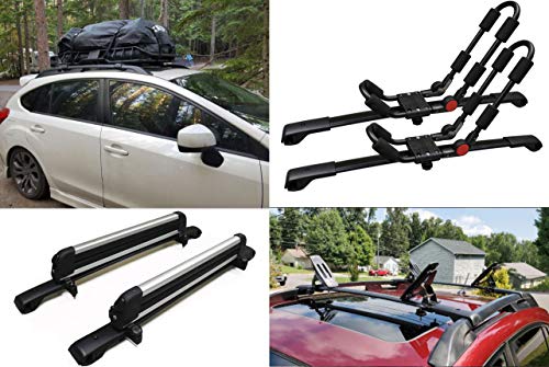 BRIGHTLINES Aero Cross Bars Roof Racks Luggage Rack Replacement for 2013-2017 Subaru Crosstrek & 2012-2016 Impreza