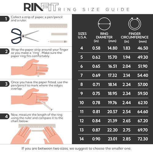 Rinfit Silicone Wedding Band Men - Classic Rounded Rubber Ring with Stainless Steel Metal Line - MetalBar Design Patent Pending - Black/Gunmetal Gray, Size 7.5-8