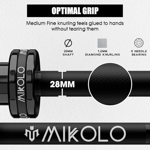 Mikolo Power Cage, 2000LB Power Rack with Independent Dual Pulley System, Multifunction Home Gym Workout Machine for Cable Crossover (Black Package)