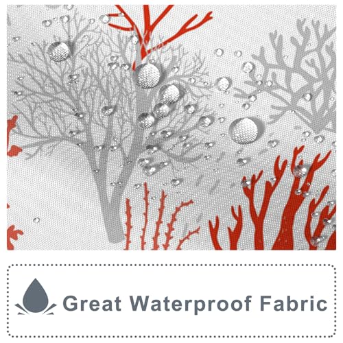 Anncsssy Minimalist Sun Mountain Shower Curtain with White Tassel Blue Ink Wash Painting Shower Curtain for Bathroom Cubicle Decor Field Scenery Waterproof Durable Bath Curtain with Hooks 60x72 Inch
