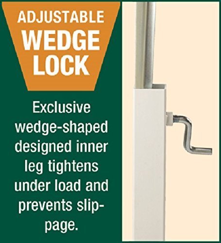 HTC Adjustable Bench Top Grinder Stand, 500-pound Weight Capacity, HGP-10 , White