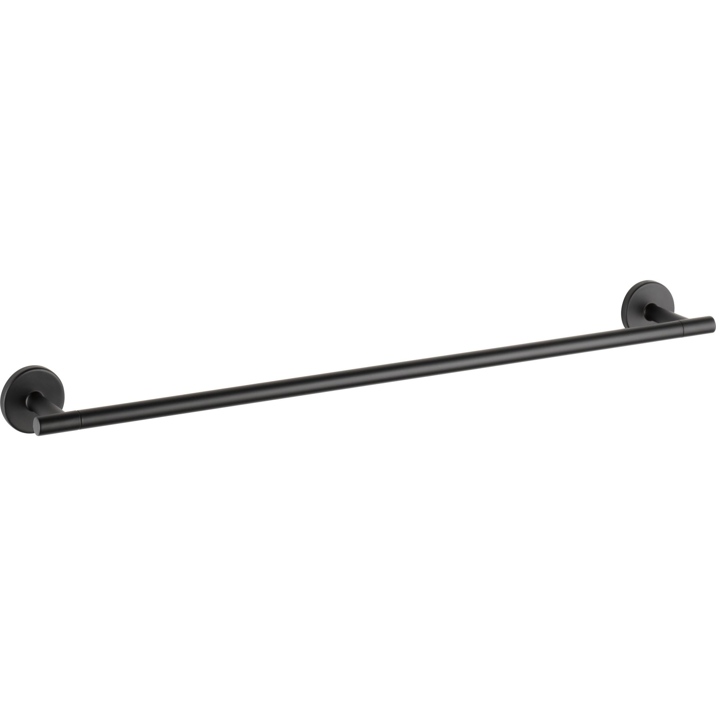 Delta 759240-BL Trinsic 24 in. Wall Mount Towel Bar Bath Hardware Accessory in Matte Black