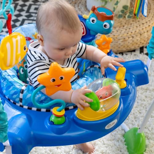 Baby Einstein Neptune's Ocean Discovery Activity Jumper, Ages 6 months +, Max weight 25 lbs., Unisex