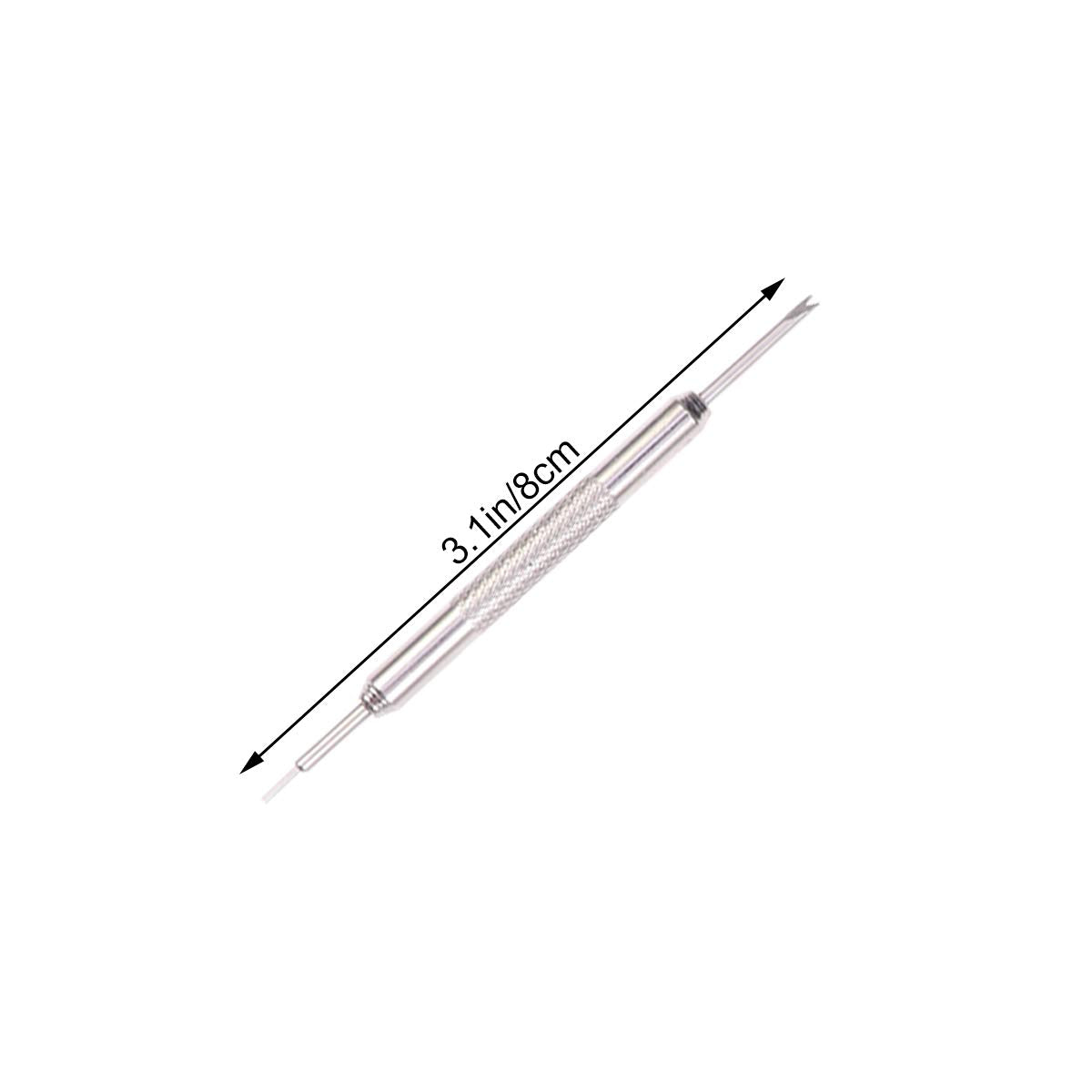NICERIO 360pcs 8-25mm Stainless Steel Watch Band Spring Bars Strap Link Pins Wactchmaker Tools