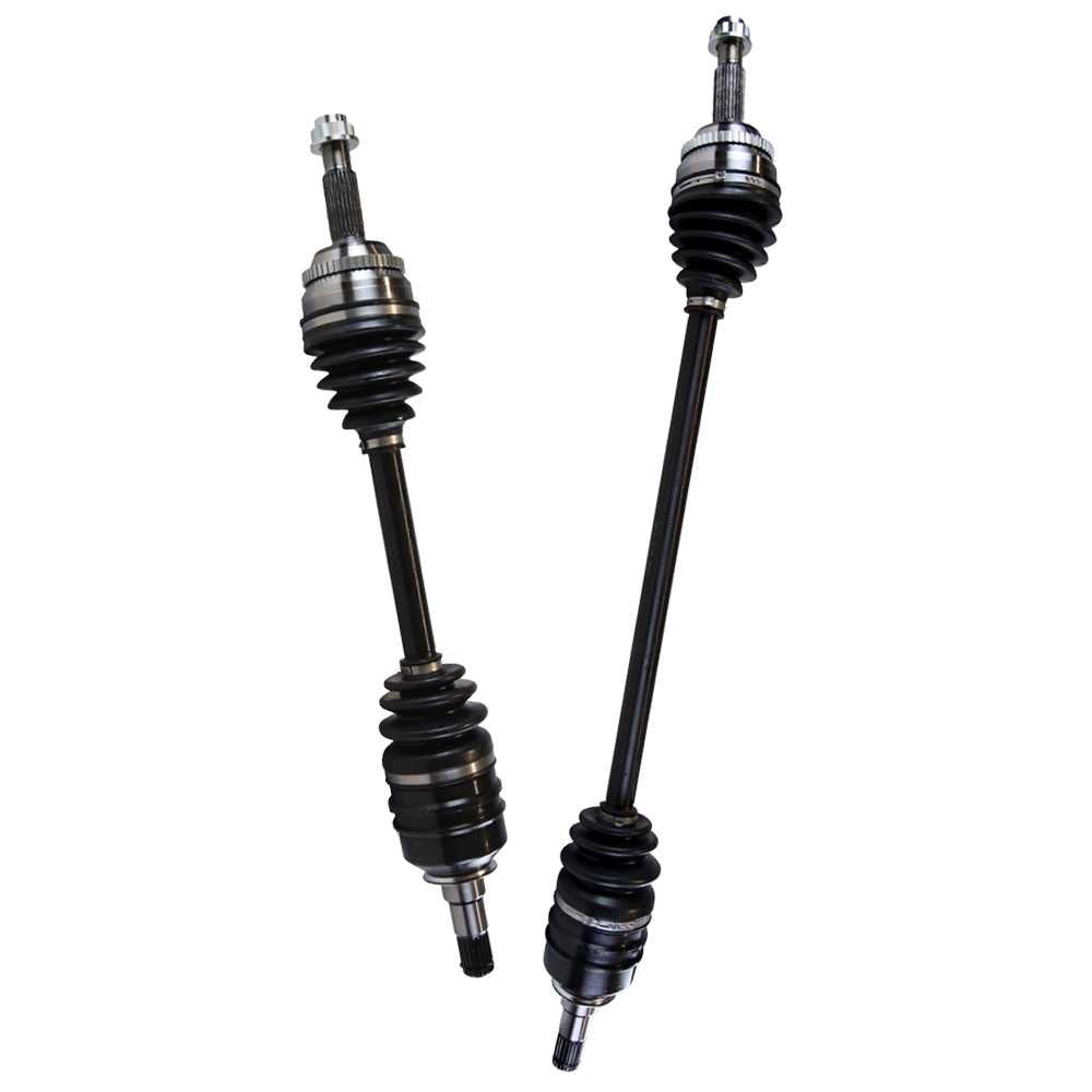 AutoShack Front CV Axle Drive Shaft Neoprene Boots Pair 2 Driver and Passenger Side Replacement for 2003-2014 Toyota Matrix 2009-2018 Corolla 2003-2008 2009 2010 Pontiac Vibe 1.8L FWD DSK20012000