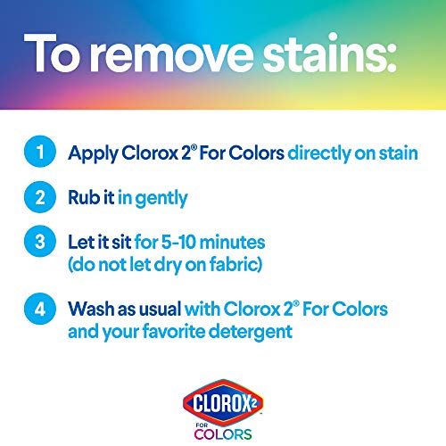 Clorox 2 for Colors - Stain Remover and Color Brightener, 22 Ounces (Packaging May Vary)