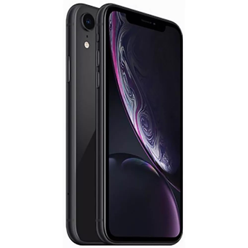 Apple iPhone XR, 64GB, Black - Unlocked (Renewed Premium)