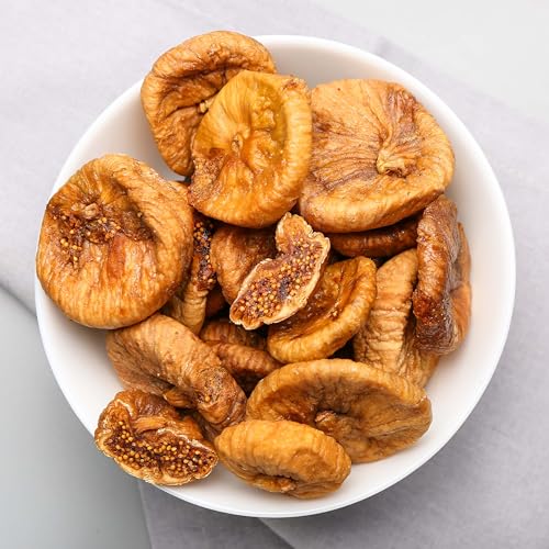 Yupik Organic Natural Figs, 2.2 lb, Gluten-Free, Non-GMO, Vegan, Whole Dried Fruits, Naturally Sweet, No Sulphites, No Added Sugar, Good Source of Fiber, Healthy Snacks, Ideal for Baking