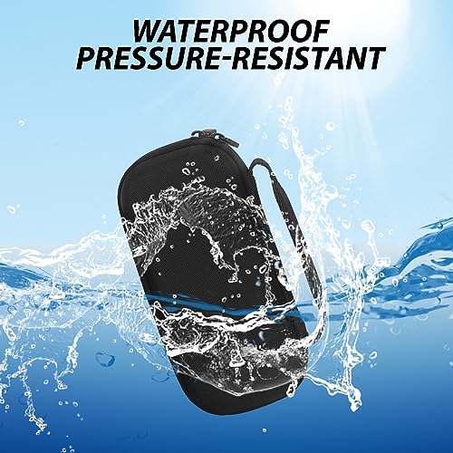 ZUJFPL Bose Soundlink Flex Bluetooth Speaker Case, Hard EVA Carrying Storage Bag, Waterproof, Shockproof and Dustproof Travel Case for Speaker - Black