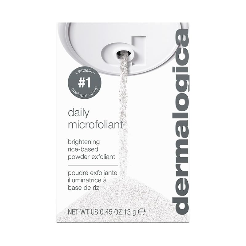 Dermalogica Daily Microfoliant, Face Exfoliator Scrub Powder with Salicylic Acid and Papaya Enzyme, Achieve Brighter, Smoother Skin Daily