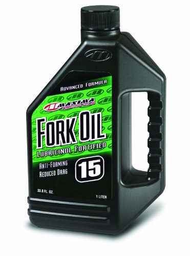 Maxima Racing Oils 56901-2PK Fork Oil Standard Hydraulic 15w 1L Bottle, 2-Pack