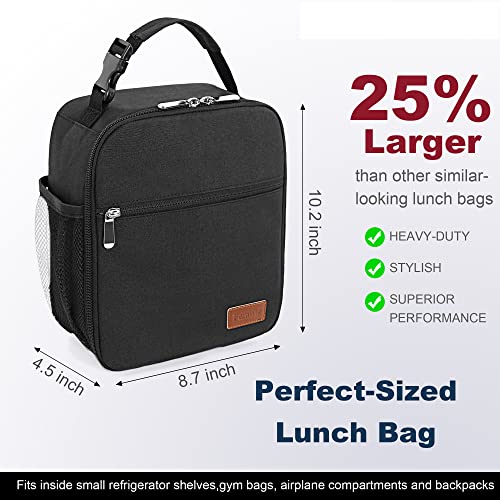 Lunch Box for Men Women Adults Small Lunch Bag for Office Work Picnic - Reusable Portable Lunchbox, Penoy Flower