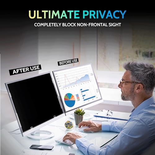 Peslv Magnetic Privacy Screen Compatible with MacBook Pro 14 Inch (2021-2023, M1, M2, M3), Removable Matte Blue Light Glare Filter for Mac Pro 14.2" Laptop Computer
