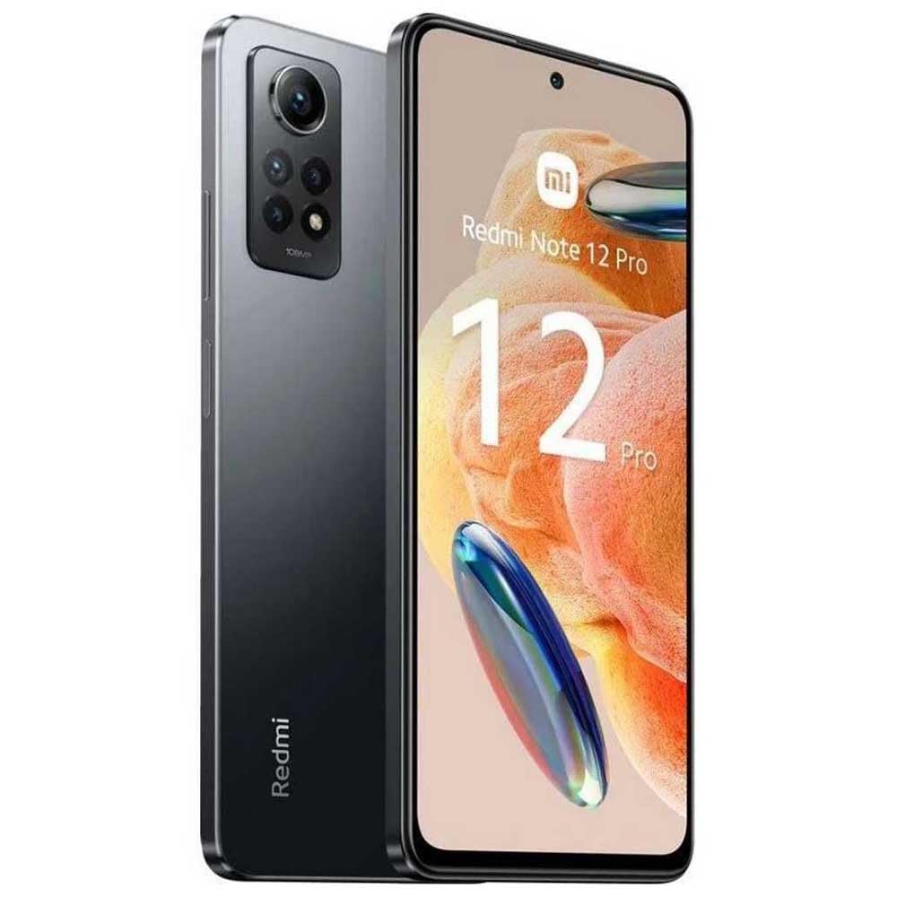 Xiaomi Redmi Note 12 Pro 4G (256GB + 8GB) Factory Global Unlocked 6.67" 108MP Pro Triple Camera (for Tmobile/Tello/Mint USA Market) (Graphite Gray)