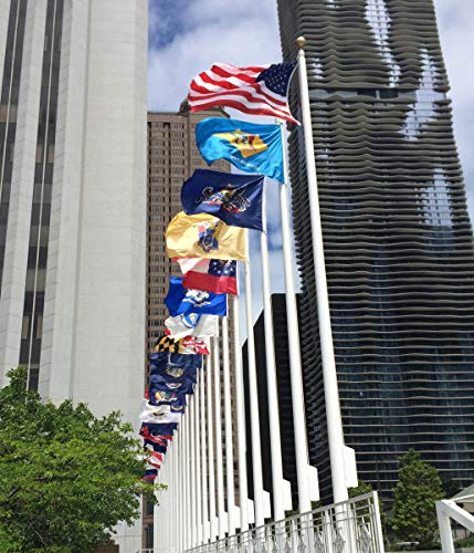 Annin Flagmakers Rhode Island State Flag USA-Made to Official State Design Specifications, 3 x 5 Feet (Model 144760)